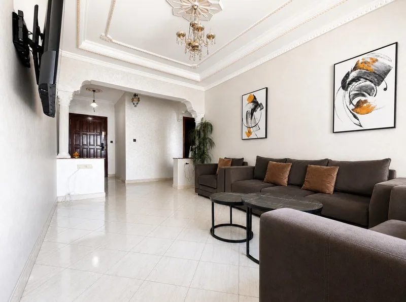 Racha -Appartement 3 chambres - Corniche- Proche Gare TGV à Tanger — photo 3