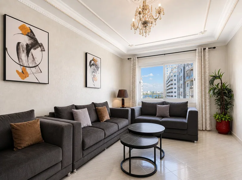 Racha -Appartement 3 chambres - Corniche- Proche Gare TGV à Tanger — photo 2