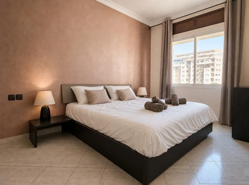 Racha -Appartement 3 chambres - Corniche- Proche Gare TGV à Tanger — photo 4
