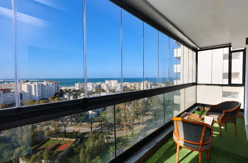 Coral tower tour 2 · Le Coral | 2 Chambres • Vue Mer • Piscine •Parking à Tanger — photo 5
