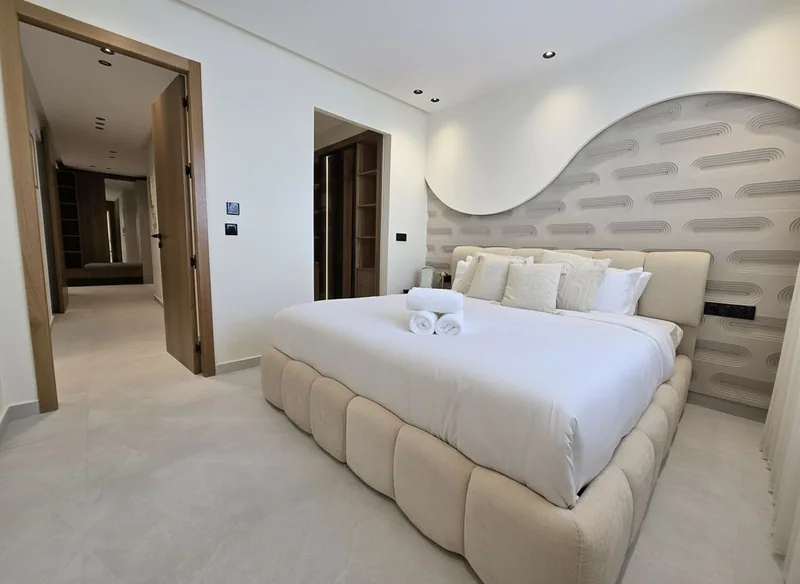 Assalam A19 - Appartement Design 3CH • Piscine & Parking à Tanger — photo 4