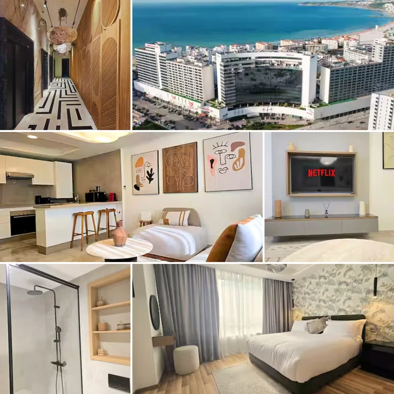 Hilton Suite ViewTower 12C • Gare/Plage • Parking à Tanger — photo 3