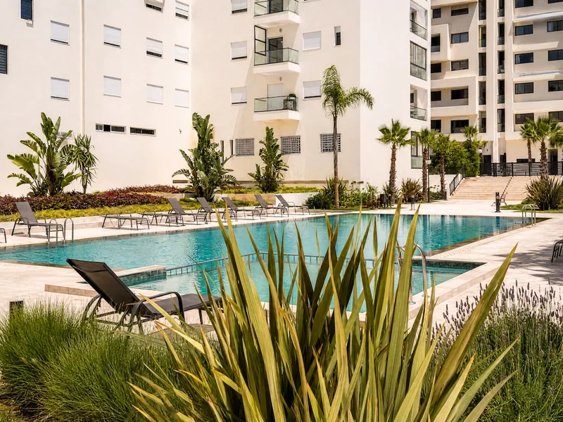 Résidences vertes · Appartement 3 chambres Piscines et Terrain de foot à Tanger — photo 2