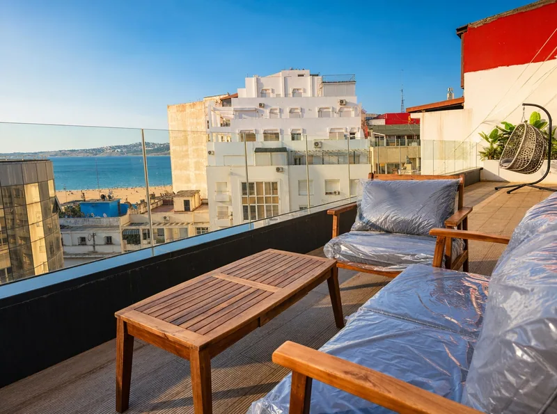 Penthouse Marina 3 chambres - Plage à Tanger — photo 4