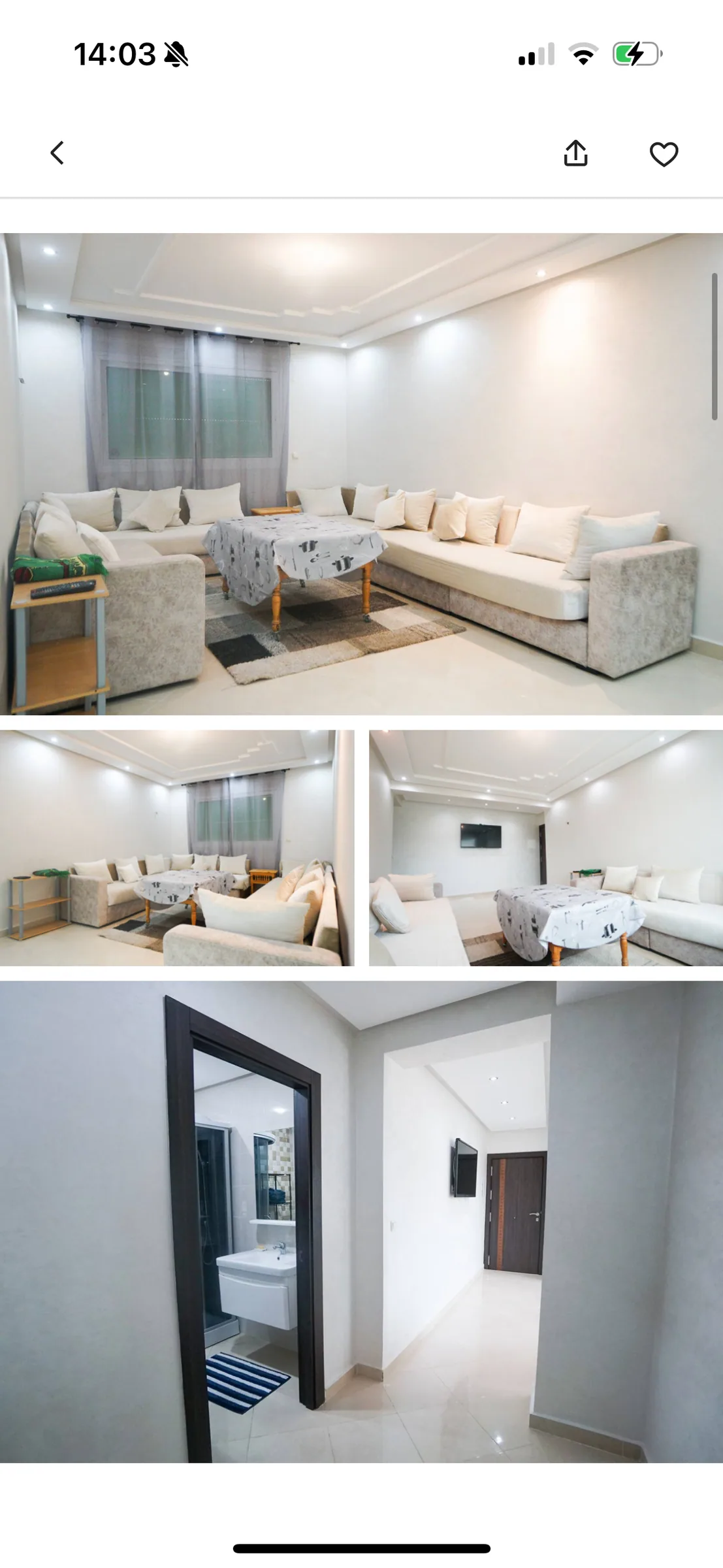 Bel appartement en résidence avec piscine à Tanger — photo 2