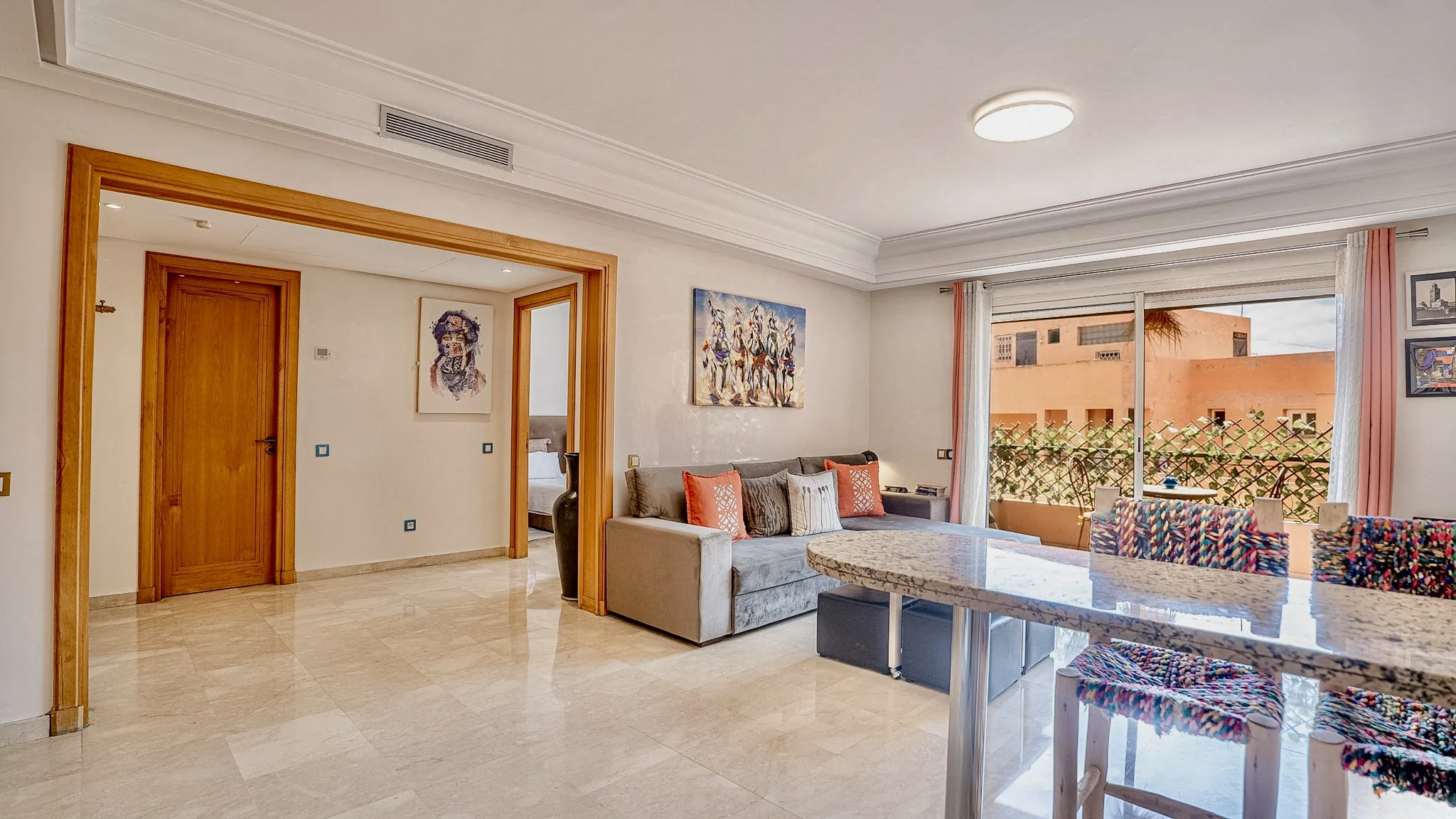 Appartement ensoleillé avec piscine à Marrakech — photo 4