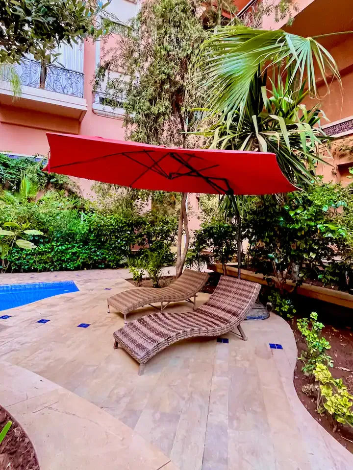 Appartement ensoleillé avec piscine à Marrakech — photo 16