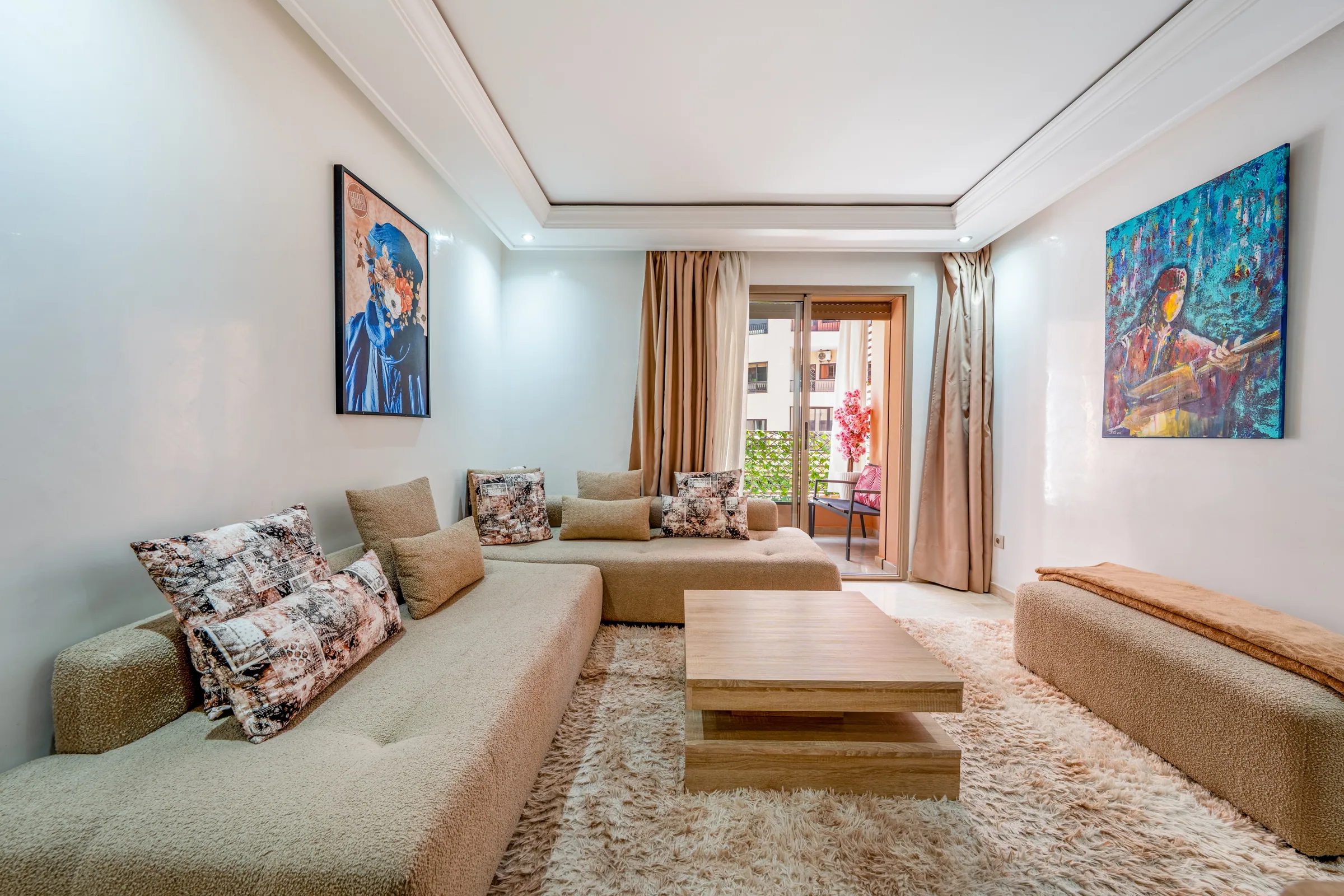 Appartement Prestige Piscine Hammam Guéliz Centre à Marrakech — photo 3