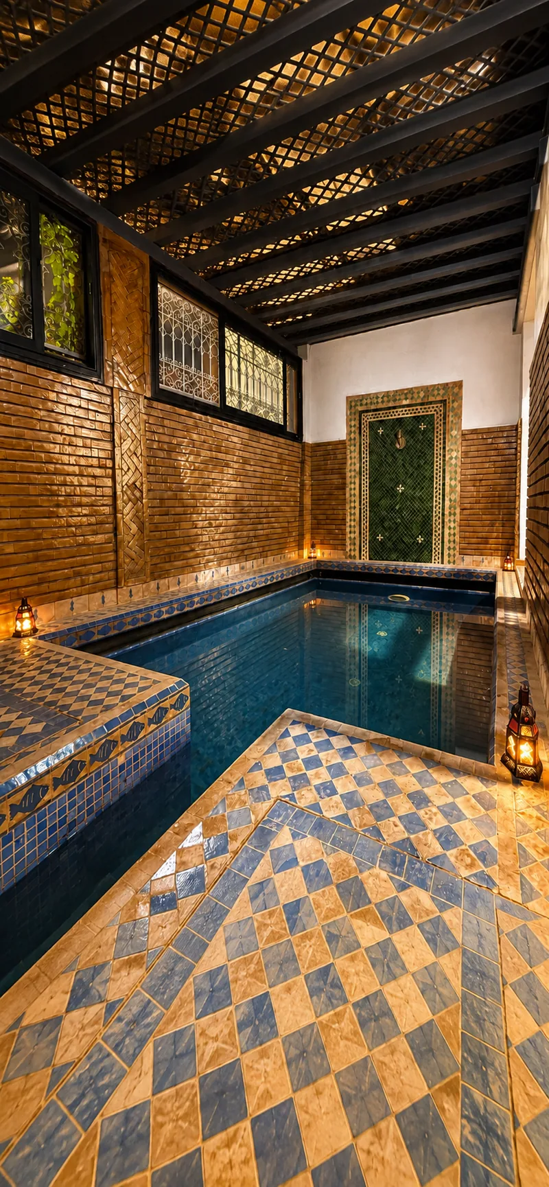 Cœur de Marrakech : appartement de style riad avec piscine privée à Marrakech — photo 1
