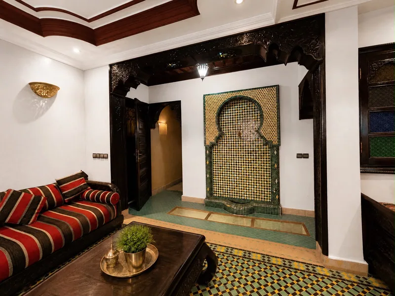 Cœur de Marrakech : appartement de style riad avec piscine privée à Marrakech — photo 5