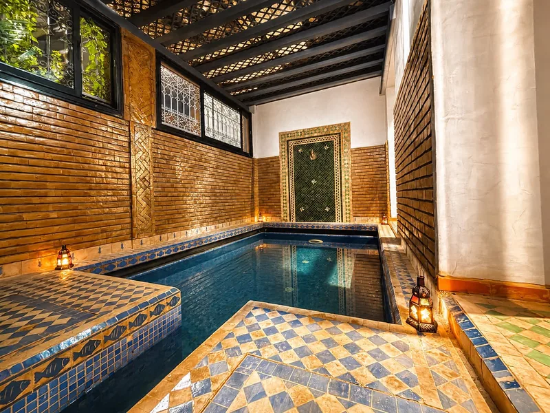 Cœur de Marrakech : appartement de style riad avec piscine privée à Marrakech — photo 3