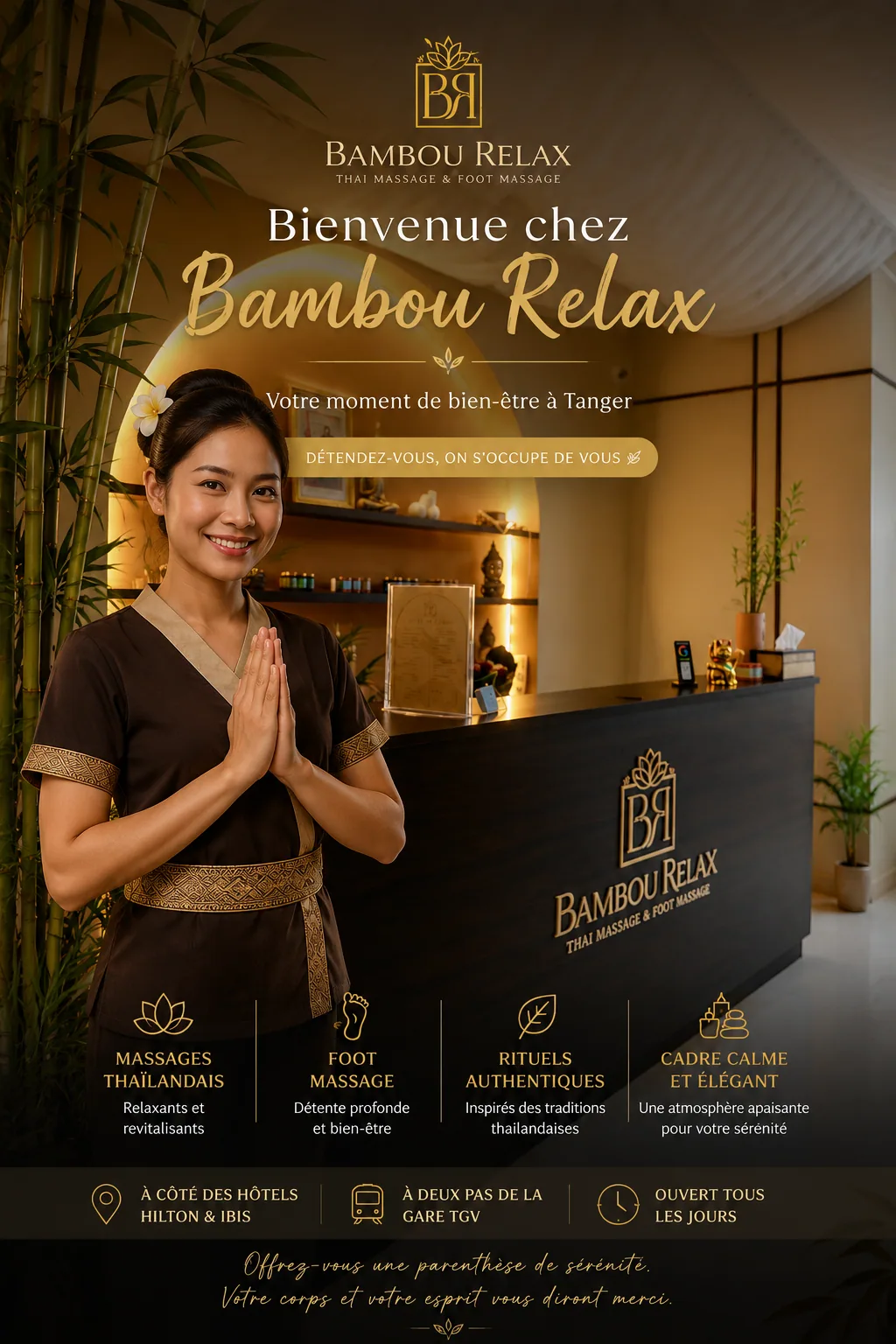 Bambou Relax Thai massage à Tanger — photo 1