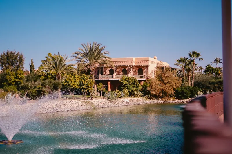 Beau pavillon jardin de la palmeraie à Marrakech — photo 4