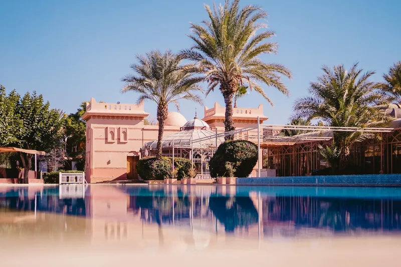 Beau pavillon jardin de la palmeraie à Marrakech — photo 3