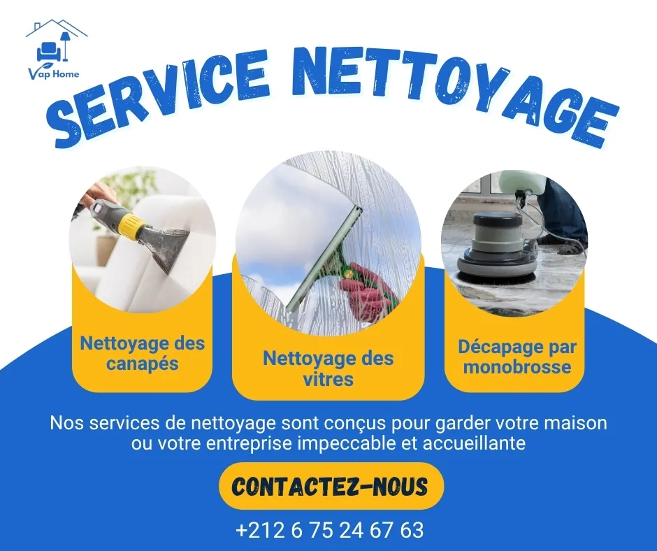 Service professionnel de nettoyage à Marrakech à Marrakech — photo 1