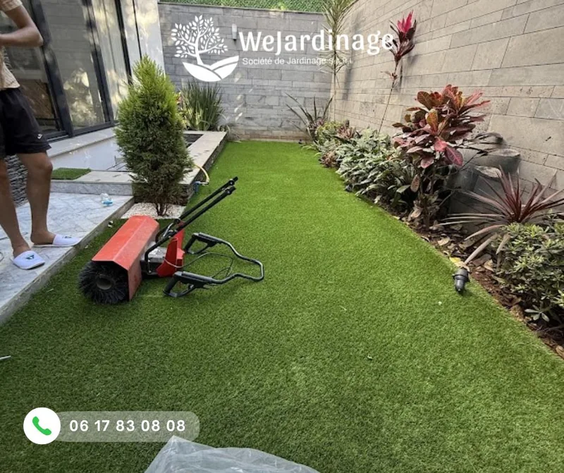 Fourniture et Installation du Gazon Synthétique par WeJardinage à Casablanca — photo 11