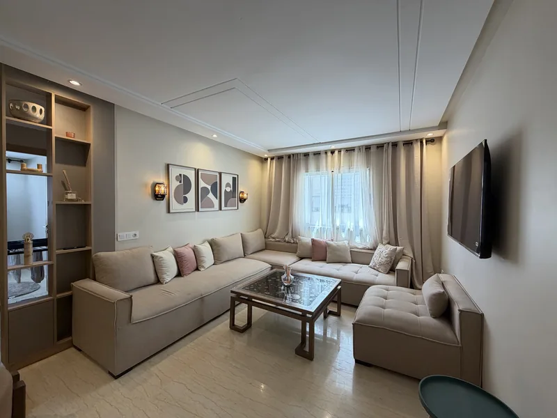 Appartement de luxe Mesnana GOLF ( Wifi, Clim centralisée, proximité) à Tanger — photo 8