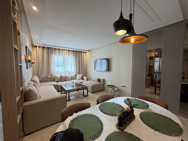 Appartement de luxe Mesnana GOLF ( Wifi, Clim centralisée, proximité) à Tanger — photo 4