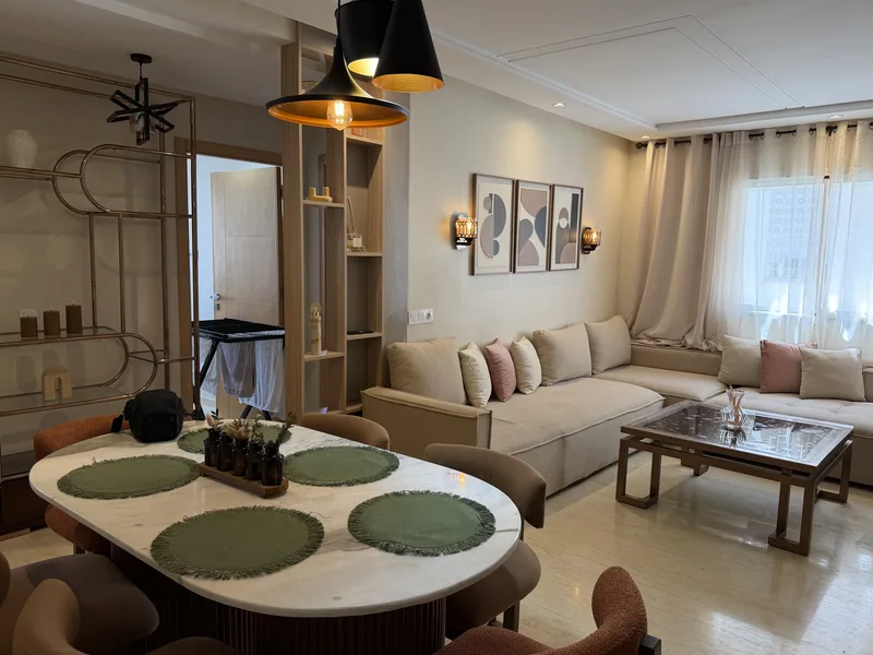 Appartement de luxe Mesnana GOLF ( Wifi, Clim centralisée, proximité) à Tanger — photo 5