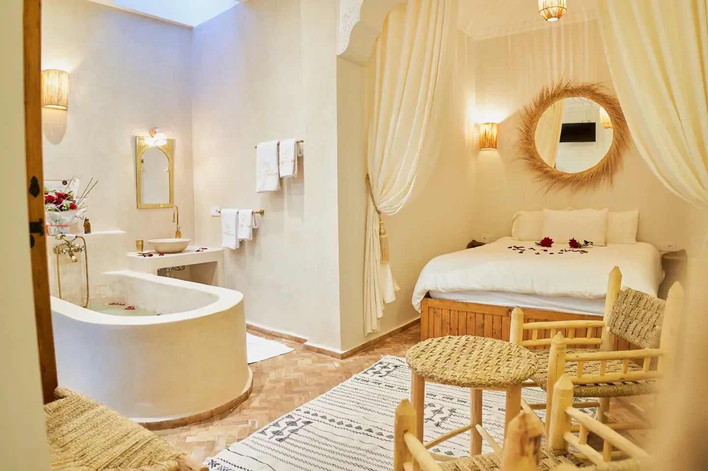 Riad Dar Sohan – Kasbah Tanger vue Mer avec Hammam privé
