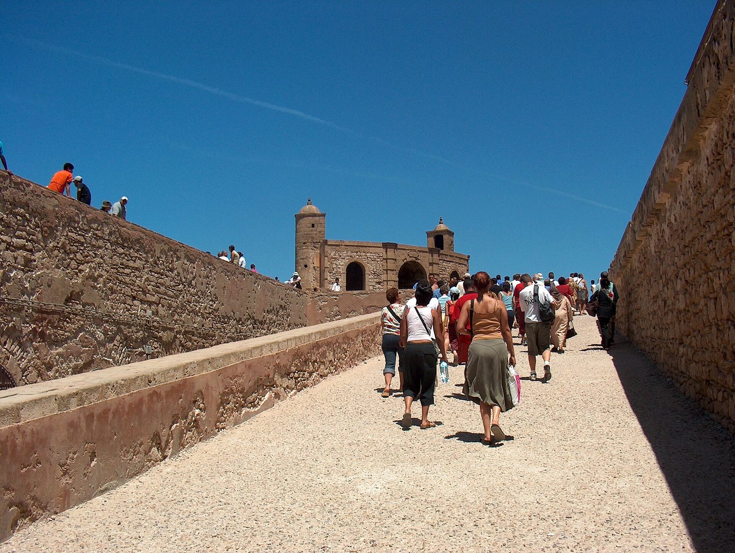 Les remparts de la Skala