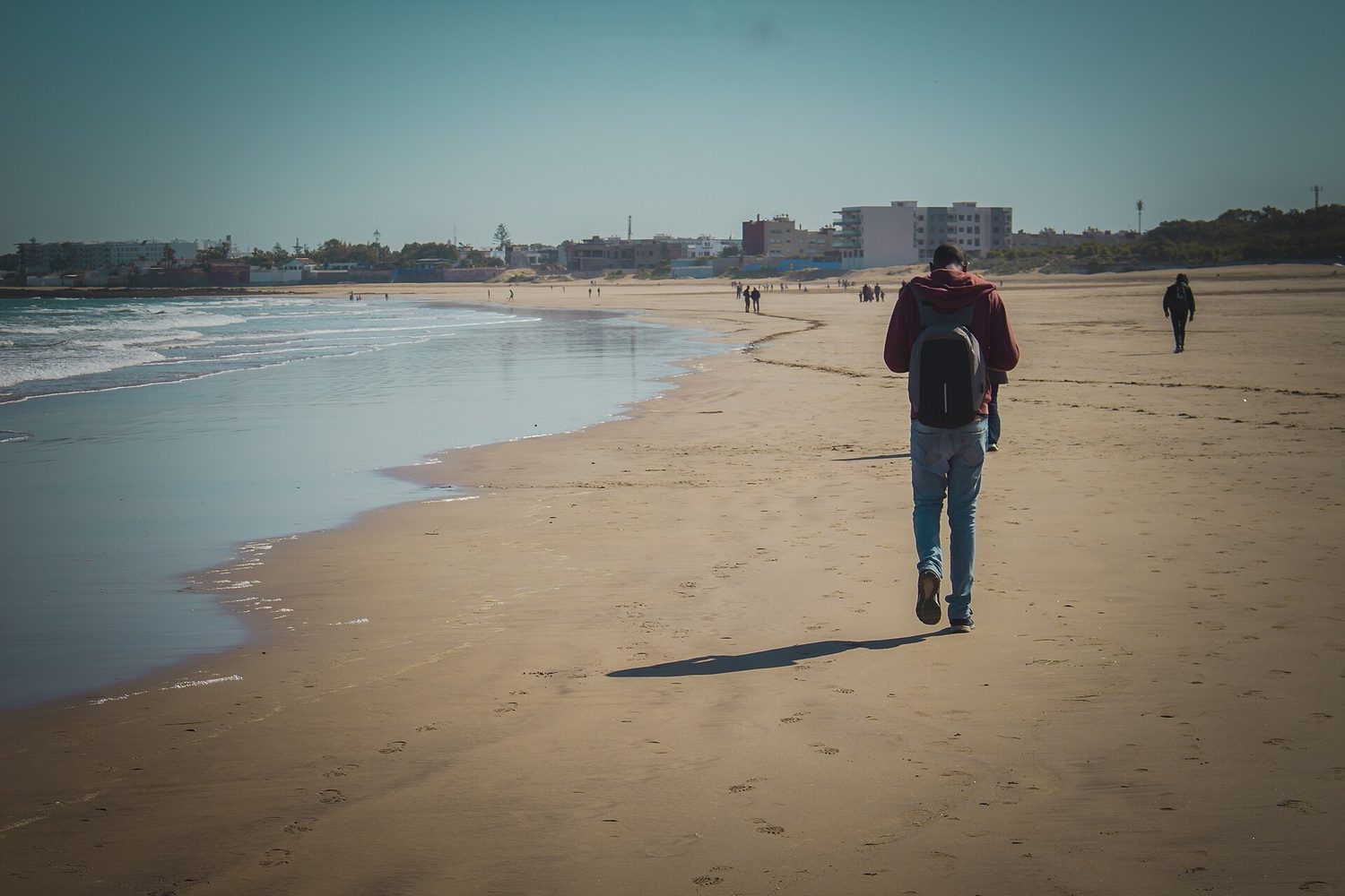 La plage de Mohammedia